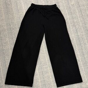 zara wide leg sweatpants